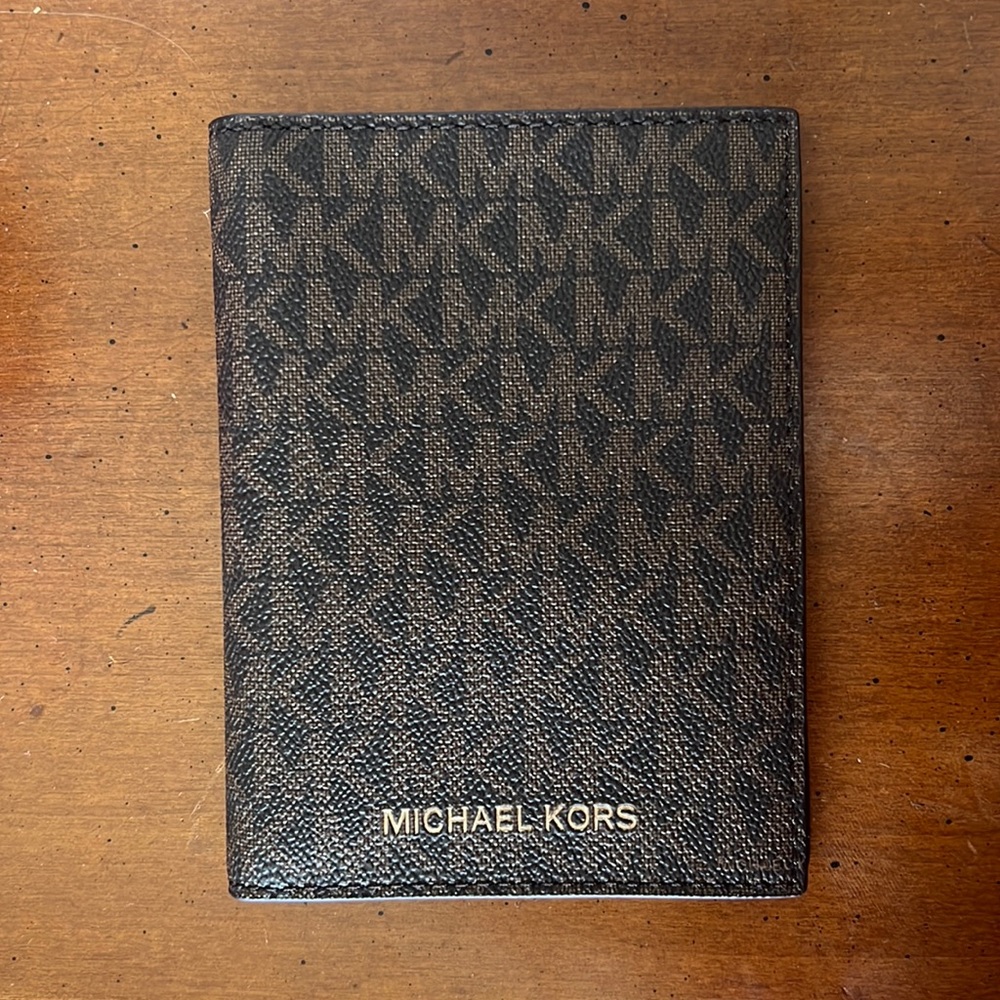 Michael Kors passport wallet